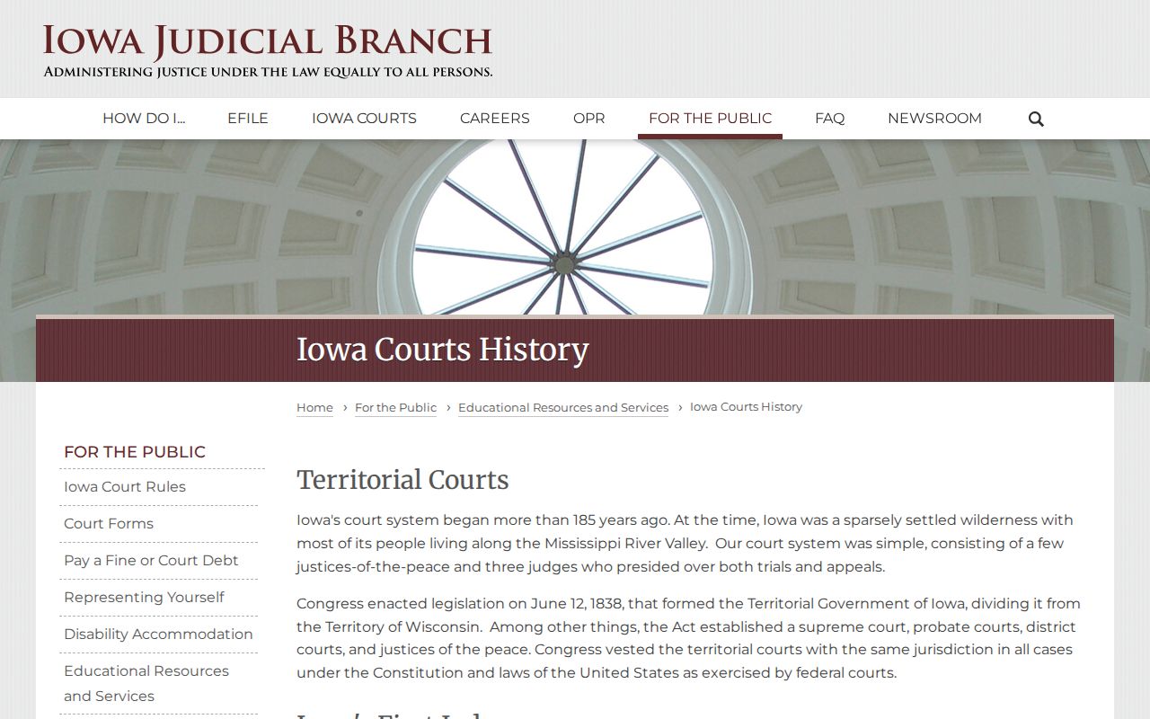Van Buren County bench warrant unified court structure